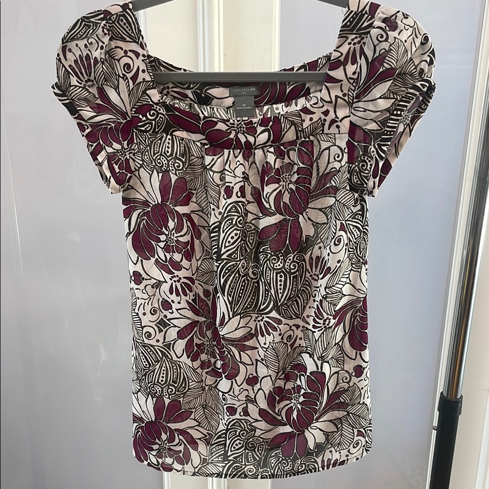 Floral Print Women's Top
